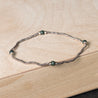 Compass Beaded Bracelet with Kambaba Jasper & Handmade Sterling Silver