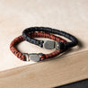 Hand-Braided Leather Bracelet