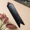 Deluxe Personalized Leather Bookmark