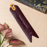 Deluxe Personalized Leather Bookmark