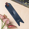 Deluxe Personalized Leather Bookmark