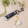 Deluxe Personalized Leather Keychain