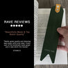 Deluxe Personalized Leather Bookmark