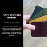 Personalized Leather Card Holder