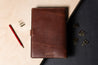 Personalized Heritage A5 Fine Leather Journal Cover