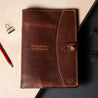 Personalized Heritage A5 Fine Leather Journal Cover