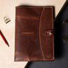 Personalized Heritage A5 Fine Leather Journal Cover