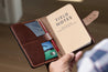 Personalized Heritage Fine Leather Field Notes Wallet