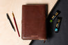 Personalized Heritage A5 Fine Leather Sketchbook Cover