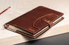 Personalized Heritage A5 Fine Leather Sketchbook Cover