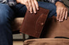 Personalized Heritage A5 Fine Leather Sketchbook Cover