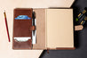 Personalized Heritage A5 Fine Leather Sketchbook Cover