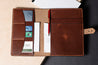 Personalized Heritage A5 Fine Leather Padfolio Cover