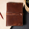 Personalized Heritage A5 Fine Leather Padfolio Cover