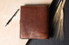 Personalized Heritage Fine Leather Planner Cover