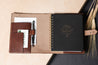 Personalized Heritage Fine Leather Planner Cover