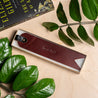 Personalized Leather Bookmark