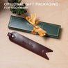 Personalized Leather Bookmark - Gift for Teacher