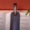 Personalized Leather Bookmark - Go Where You Feel Most Alive