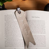 Personalized Leather Bookmark