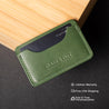 Personalized Leather Card Holder