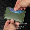 Personalized Leather Card Holder