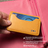 Personalized Leather Card Holder