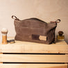 Waxed Canvas Dopp Kit - Personalized