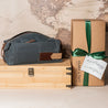 Waxed Canvas Dopp Kit - Personalized