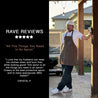 Personalized Waxed Canvas Apron for BBQ Masters