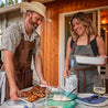 THIS IS THE GIFT THAT’LL HAVE HIM RAVING – Add a 2- to 5- Letter monogram to the leather pocket and turn the mens grilling apron into the best grill apron for dad, your spouse, chefs, bakers, bbq enthusiasts and grill masters, friends, neighbors, DIY'ers, and YOU!