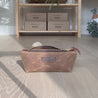 Waxed Canvas Small Toiletry Bag